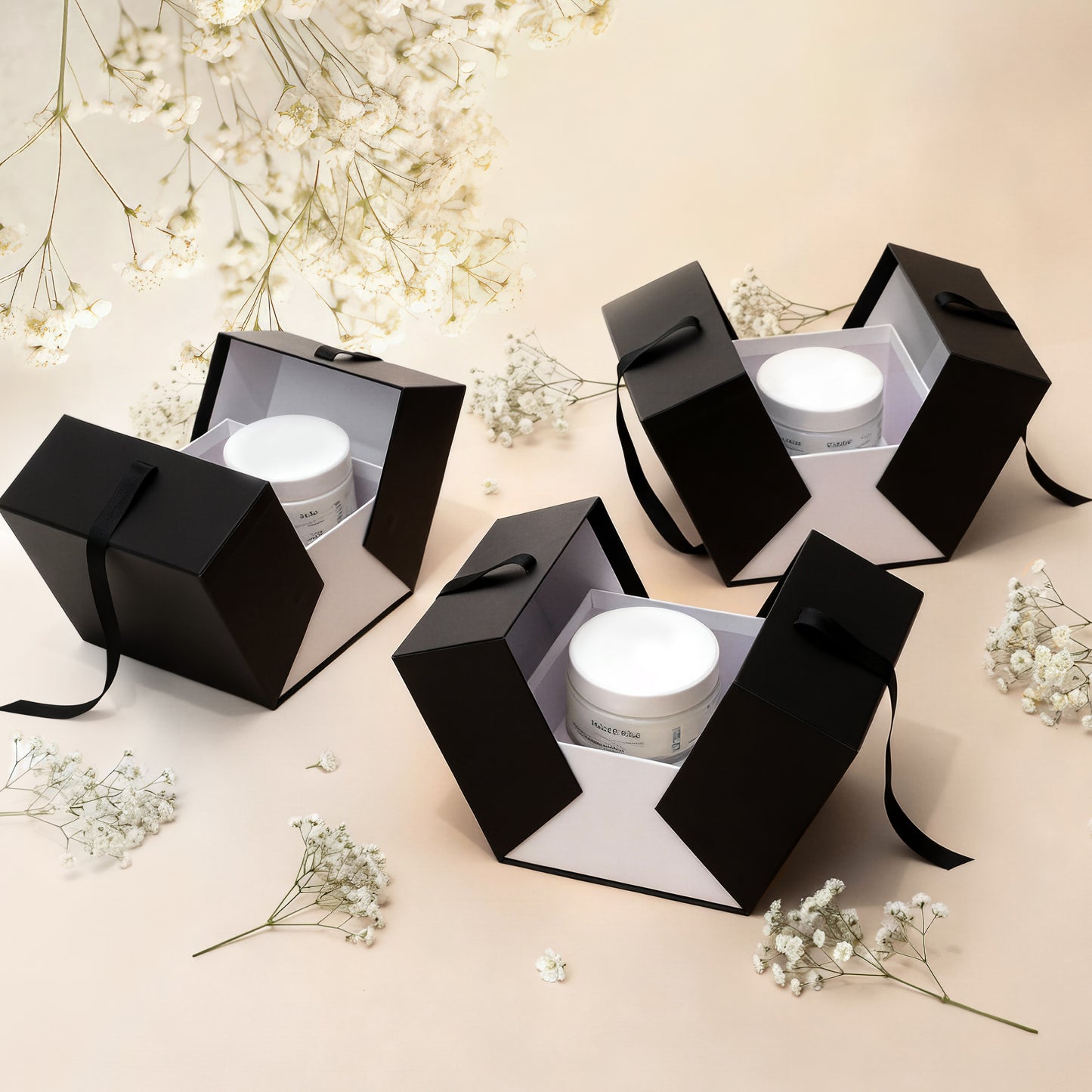 Elegant black gift box