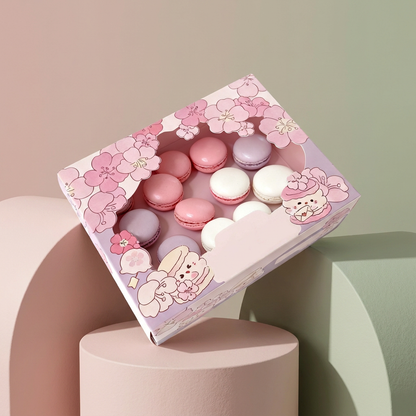 Macaron Cake Box