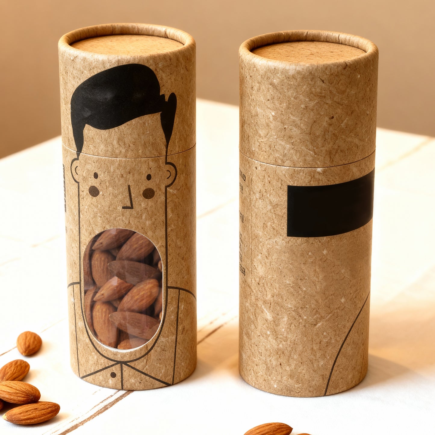 Paper Tube with Windows