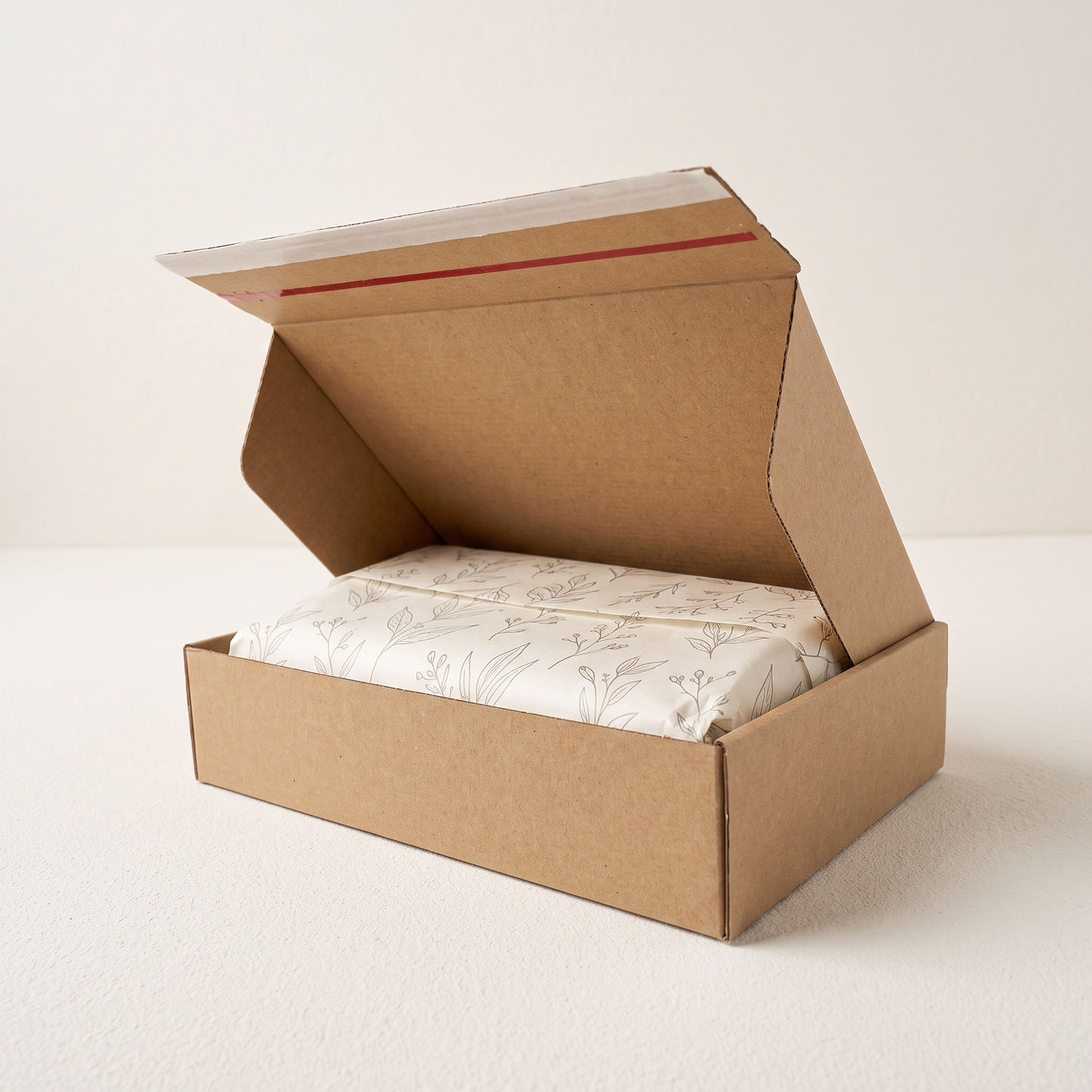 Tear Strip Zipper Corrugated Box