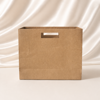 Handle Brown Kraft Paper Bag