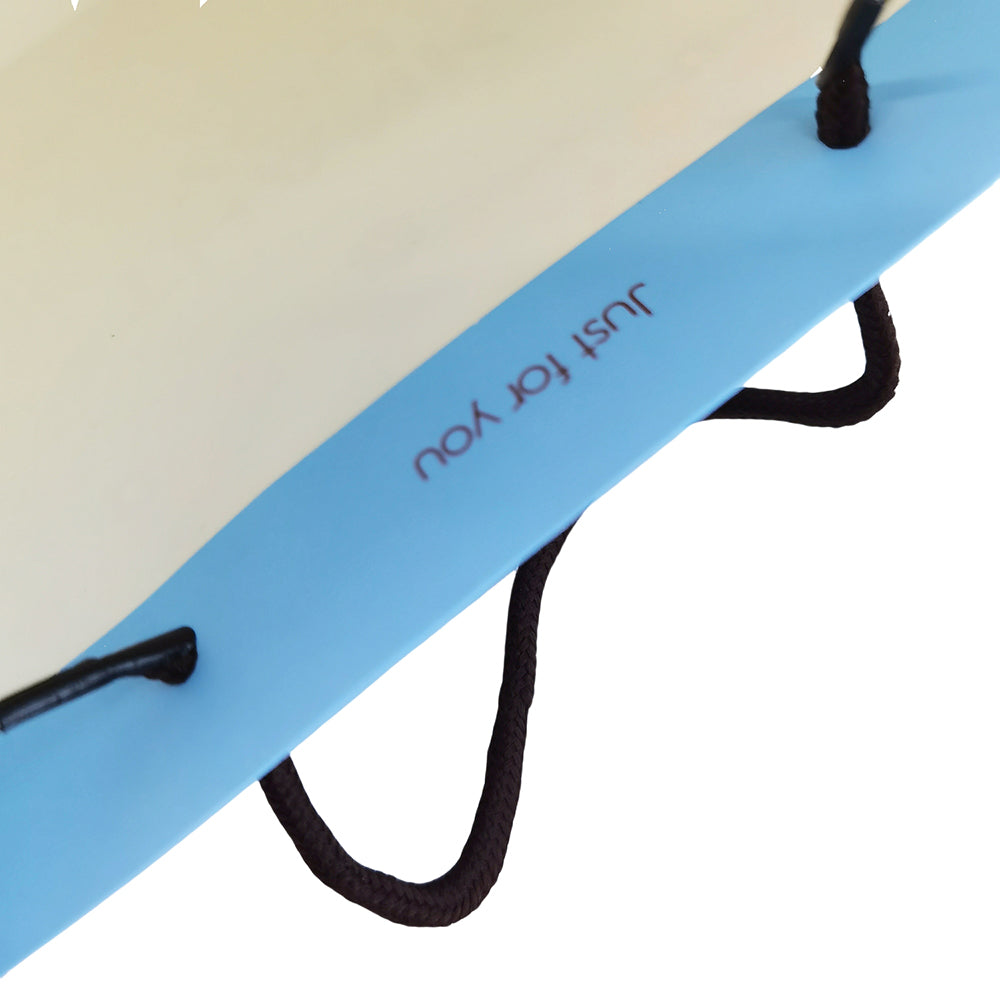 Blue Flower Gift Bag