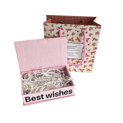Pink Flip Gift Magnetic Box