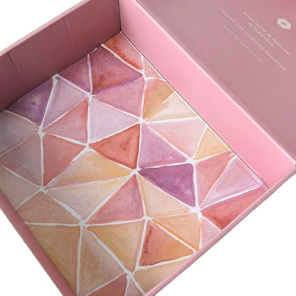 Pink Corrugated Paper Mailer Box