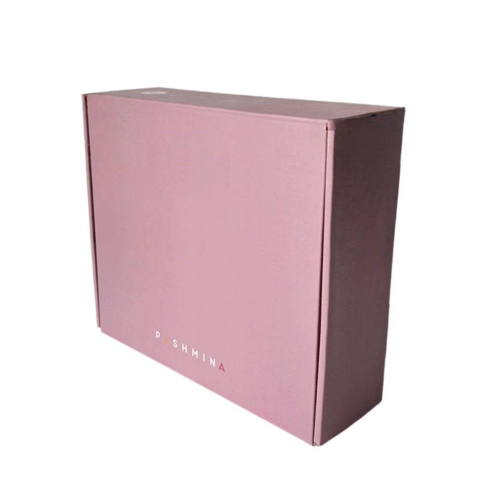 Pink Corrugated Paper Mailer Box