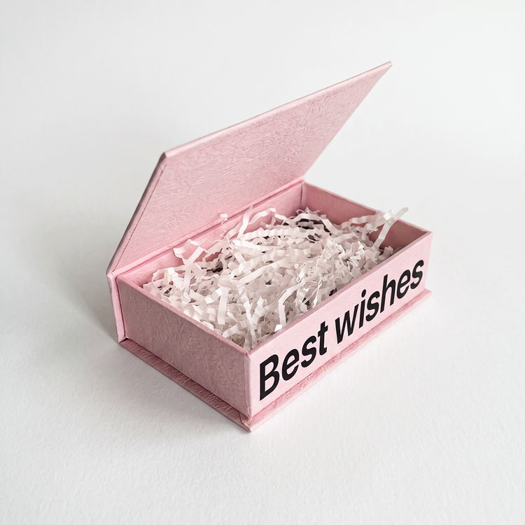 Pink Flip Gift Magnetic Box